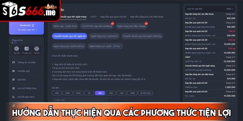 Chuyển khoản qua ngân hàng trực tuyến là phương thức phổ biến